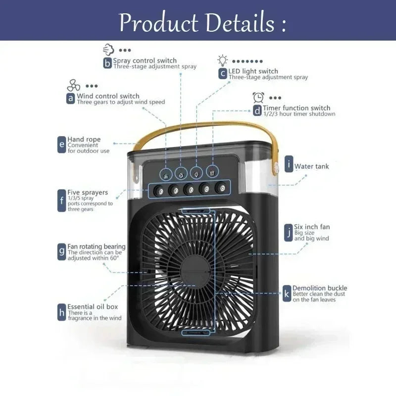 3-in-1 Air Cooler & Humidifier